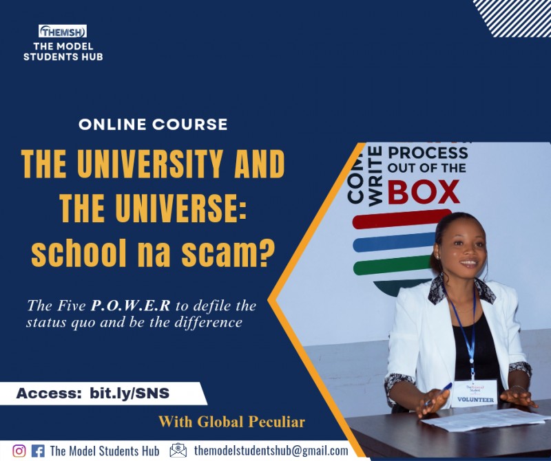 The University and the Universe: School a Scam?