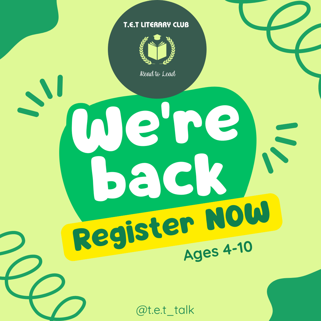 T.E.T Literary club (Book/Press club for kids)