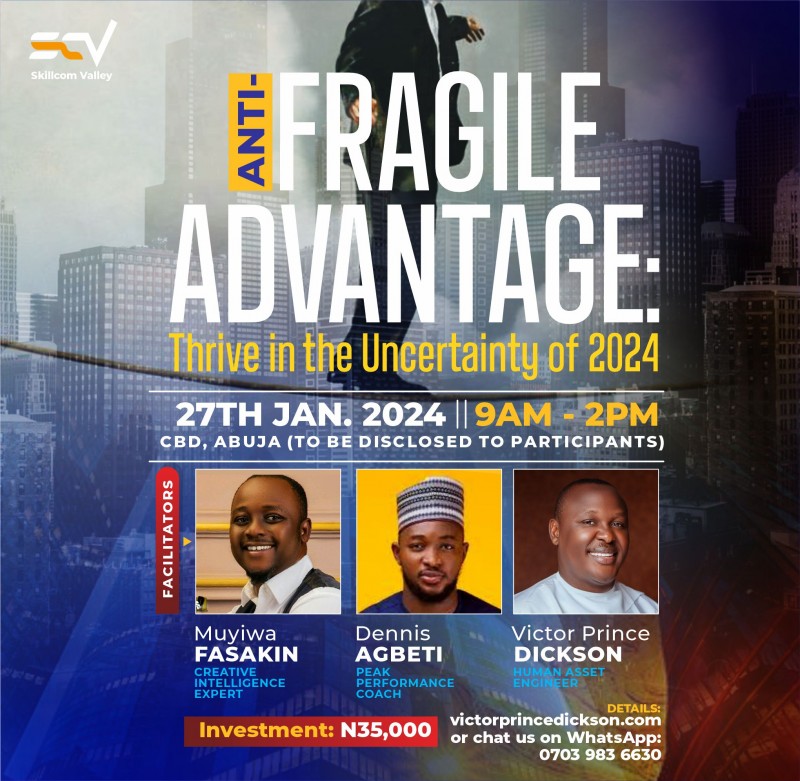 Antifragile Advantage: Thrive Under Uncertainty in 2024