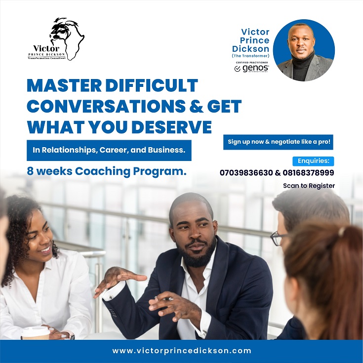 Mastering Difficult Conversion (8 Weeks Coaching program)