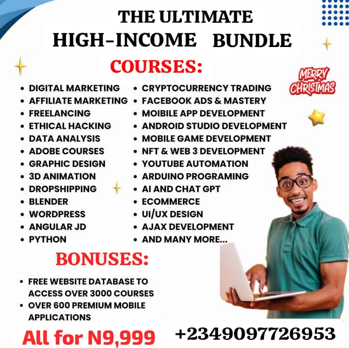 THE ULTIMATE HIGH-INCOME SKILL BUNDLE