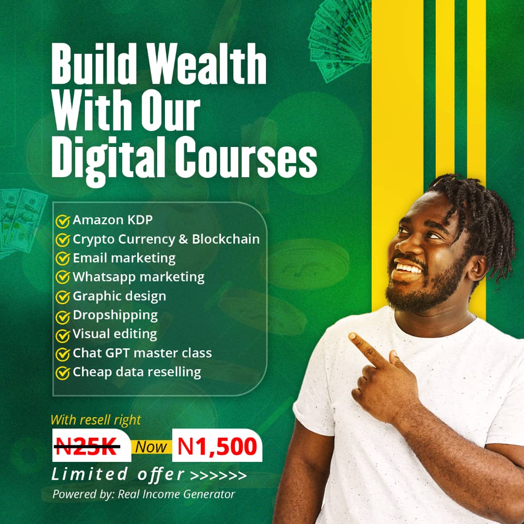 Buy DIGITAL MARKETING 1.0 COURSES by Real_Income_Udoka on Selar