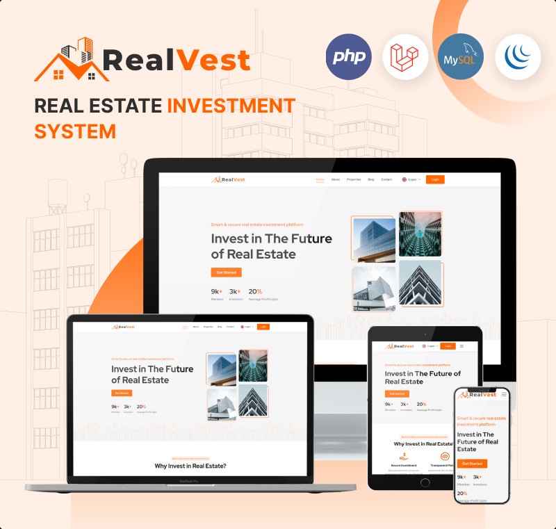 RealVest - Real Estate Investment System