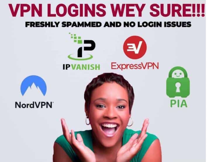 1 months PIA VPN logins