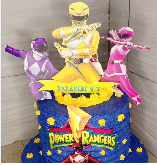 Buy power rangers cake for kids by Victory Charlie on Selar