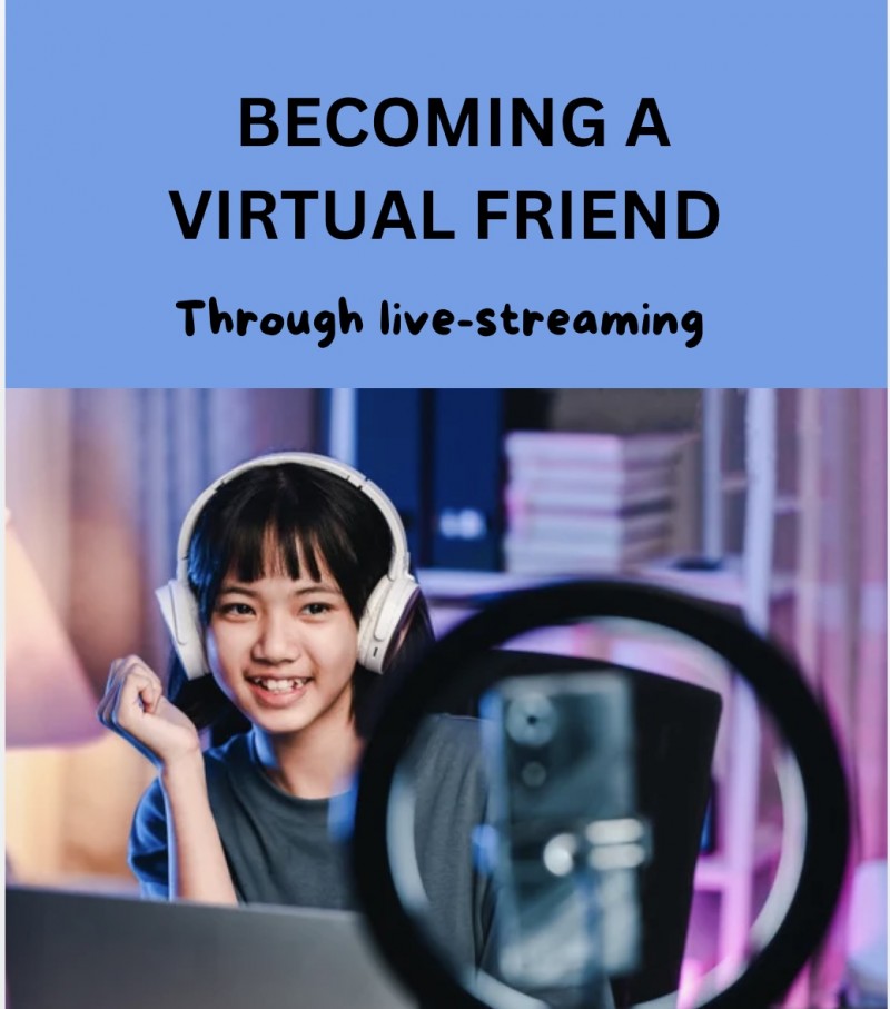 Earn In Dollars As A Virtual Friend Through Live-streaming