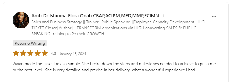 Customer review 2