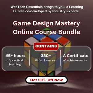 Buy Game Design Mastery Online Course Bundle by WebTech Essentials on Selar