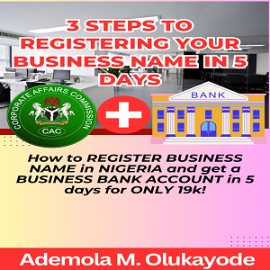 3 STEPS TO REGISTERING YOUR BUSINESS NAME IN 5 WORKING DAYS FOR JUST 19K!