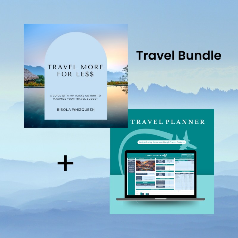 Travel eBook + Planner (Bundle)