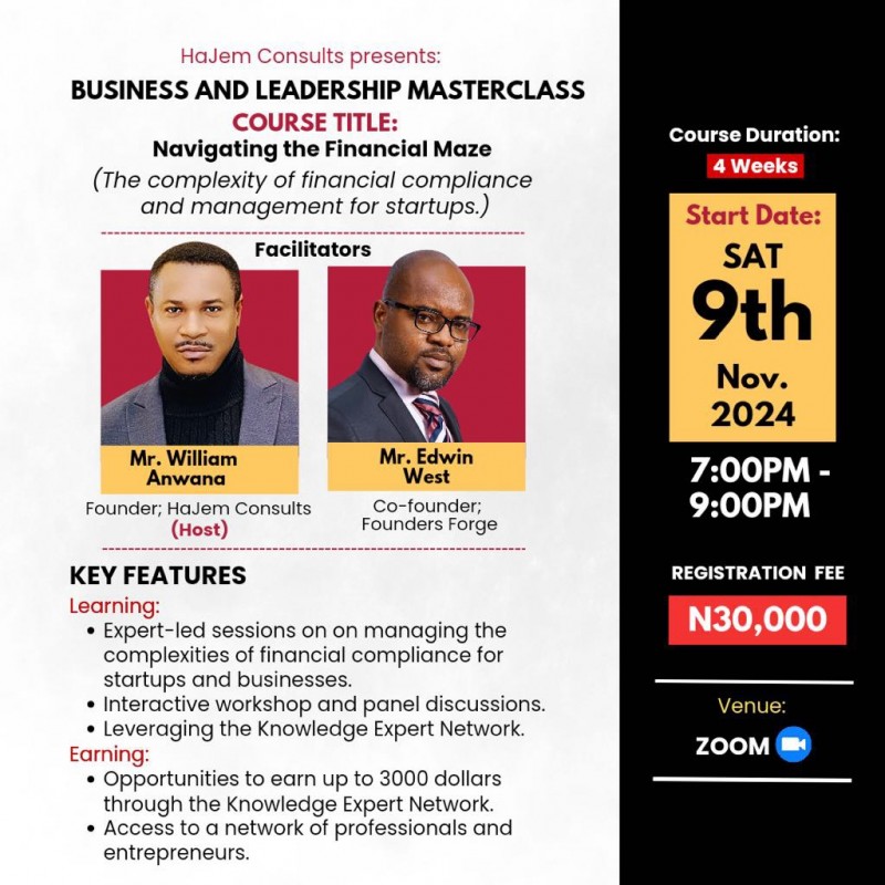 Business and Leadership Masterclass