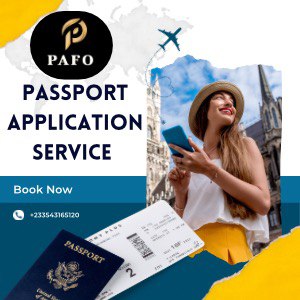 Picture of Buy PAFO Passport Application Service by PAFO on Selar
