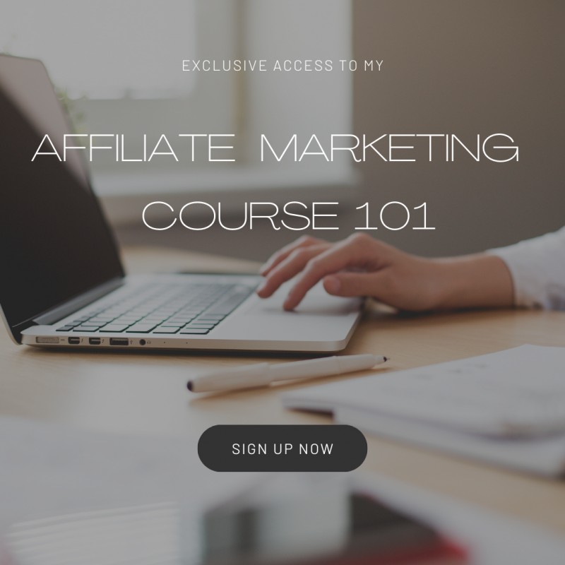 Affiliate Marketing course