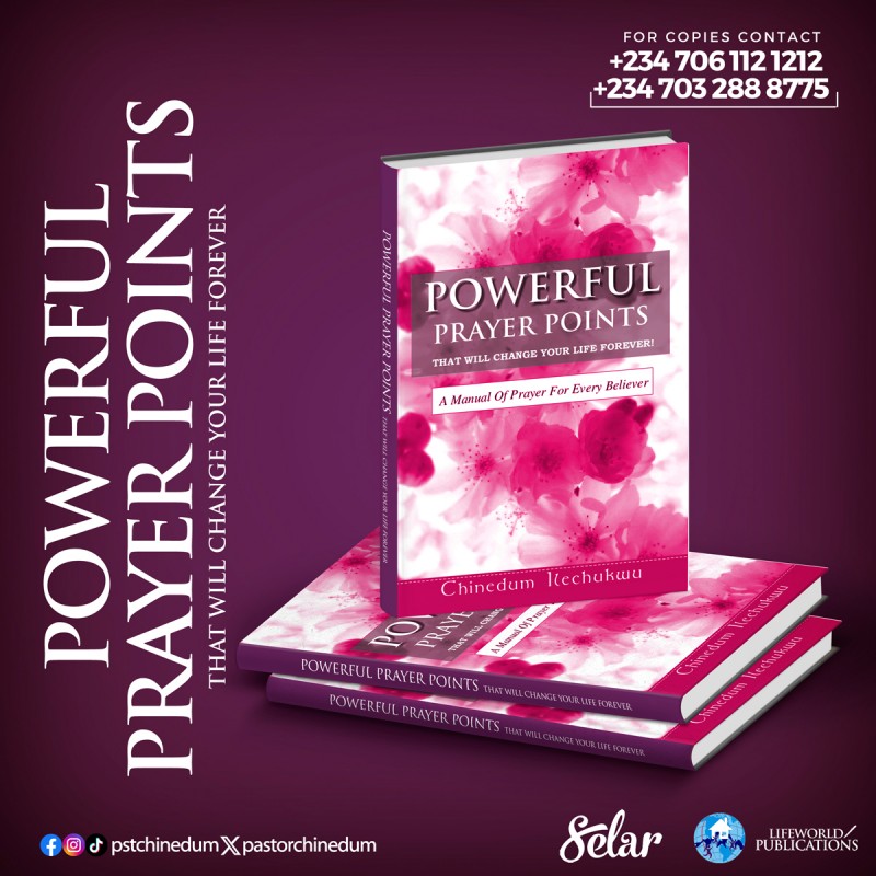 Buy Powerful Prayer Points That Will Change Your Life Forever (A Manual