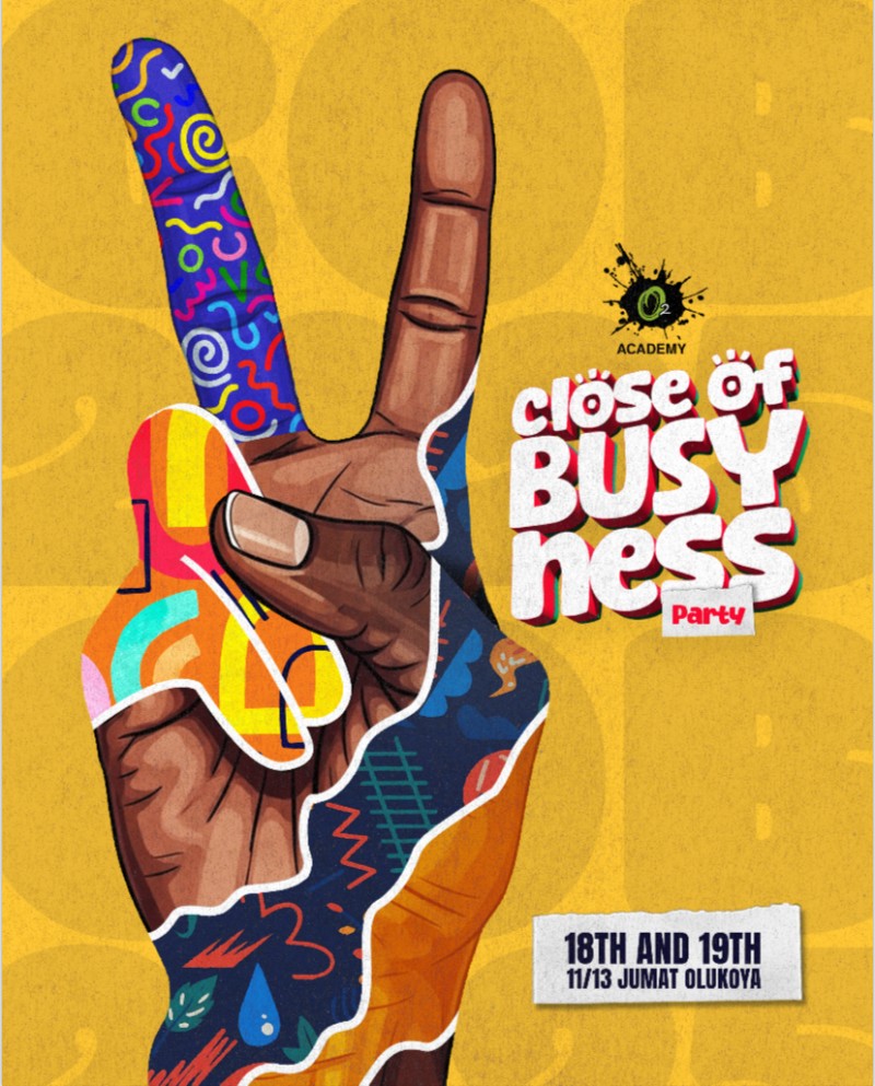 CLOSE OF BUSYNESS PARTY