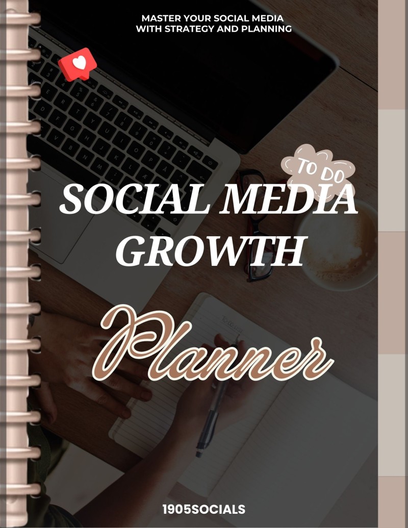FREE SOCIAL MEDIA GROWTH PLANNER