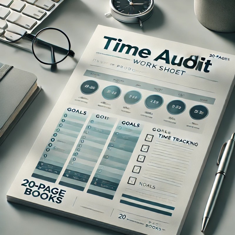 20-Page Books Time Audit Worksheet