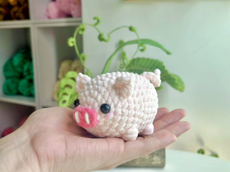 Pig No Sew Crochet Pattern