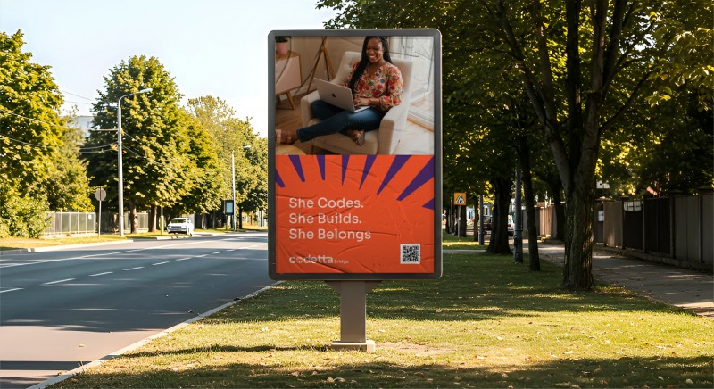 Outdoor ParkStand Poster Mockup