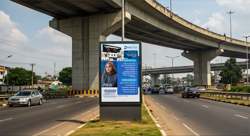 Vertical Naija Billboard Mockup