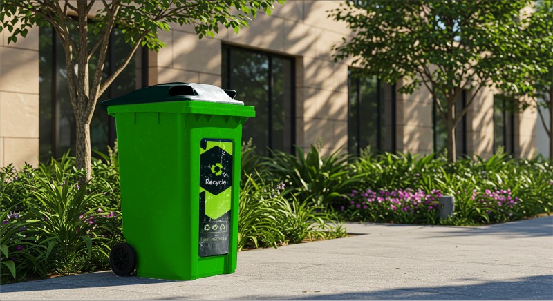 Waste Bin Mockup
