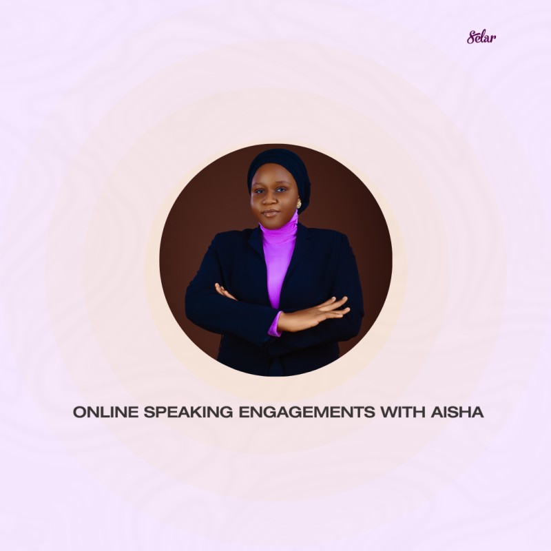 Speaking Engagements with Aisha