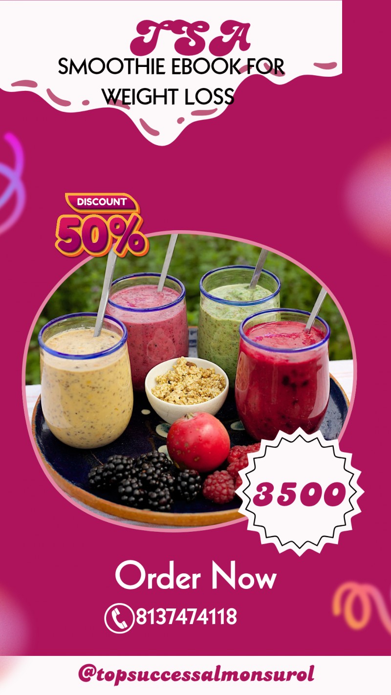 25 SMOOTHIE FOR WEIGHT LOSS