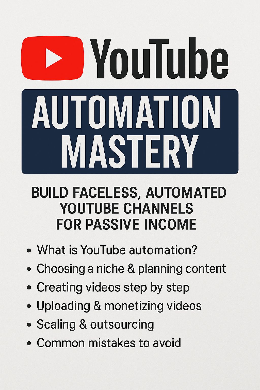 YOUTUBE AUTOMATION MASTERY