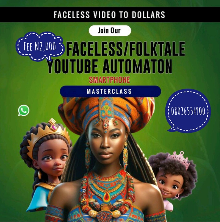 FACE LESS YOUTUBE FORKTALE CHANNEL AUTOMATION