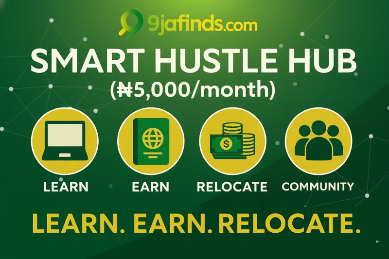💼 SMART HUSTLE HUB – Monthly Membership (₦5,000)