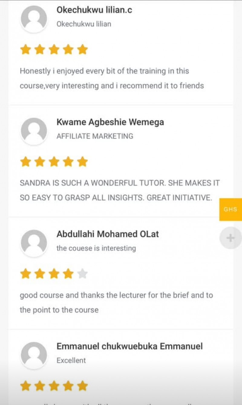 Customer review 1