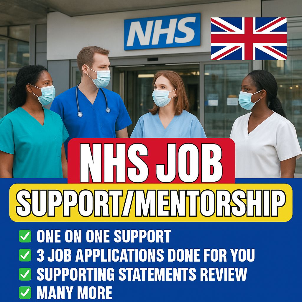 UK 🇬🇧 NHS SUPPORT/MENTORSHIP