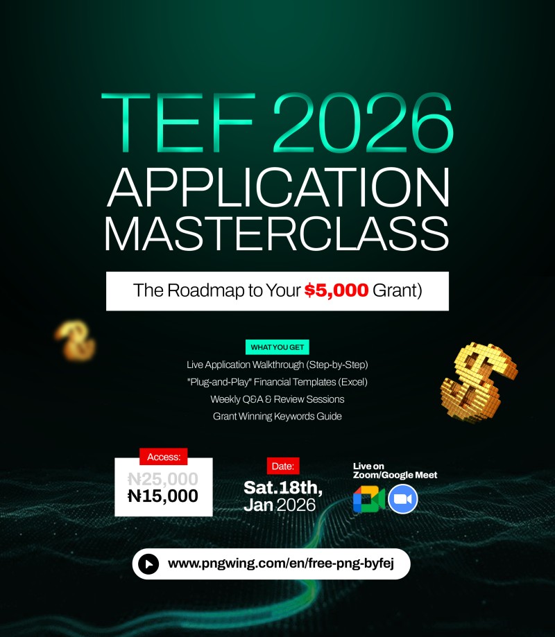 🔐 SECURE YOUR SHARE OF THE $5,000 TEF GRANT (Without The Financial Headache)