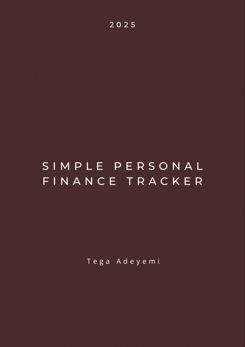 SIMPLE PERSONAL FINANCE TRACKER
