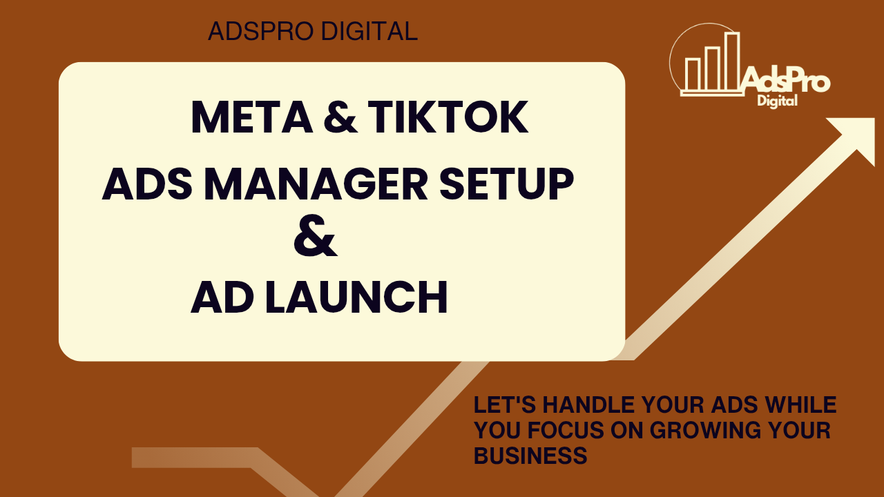 META & TIKTOK ADS MANAGER SETUP & LAUNCH