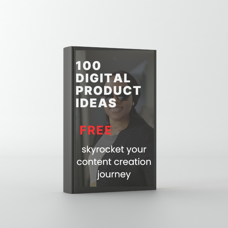 100 Digital Products Ideas