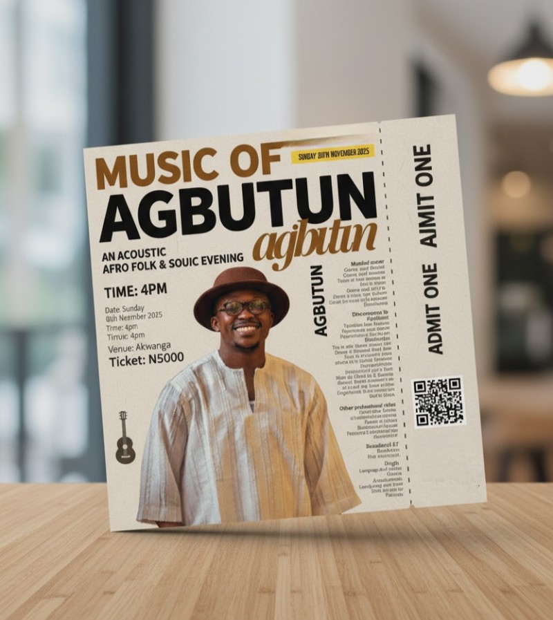 Music of Agbutun | Ticket