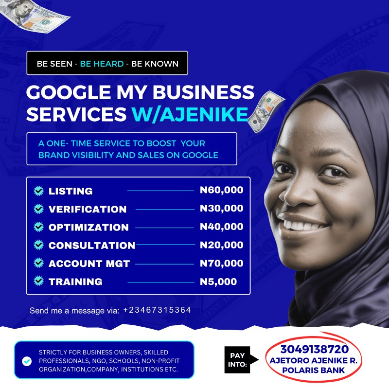 GOOGLE MY BUSINESS SERVICES