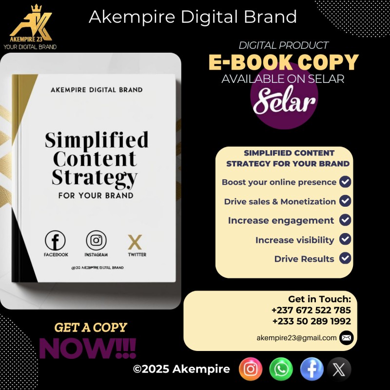 Simplified Content Strategy for your Brand _Your gateway to monetization_