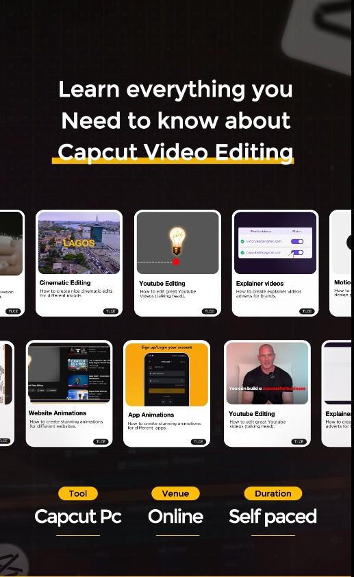 Top Level Capcut PC Video Editing Course (TLCE)