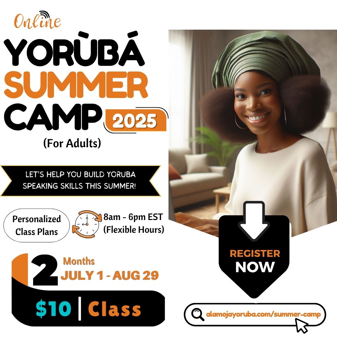 Yoruba Summer Camp for Adults