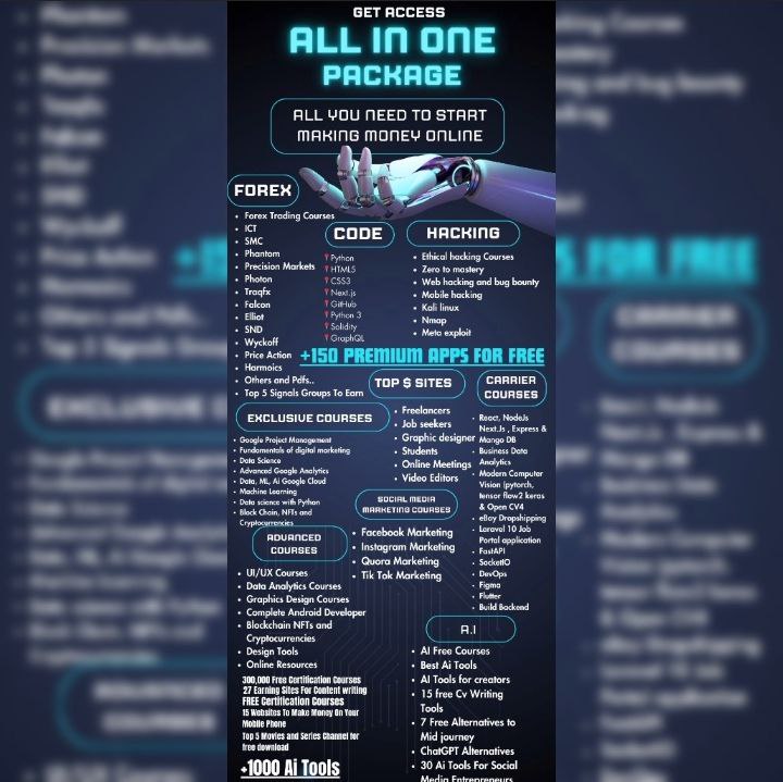 Buy All In One Package by All In One Package on Selar