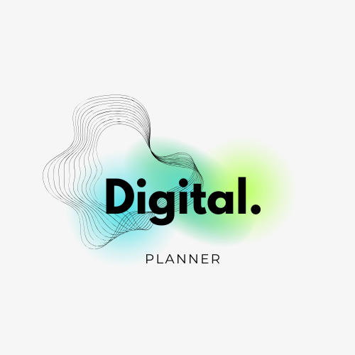 Editable Monthly Planner – Digital Download