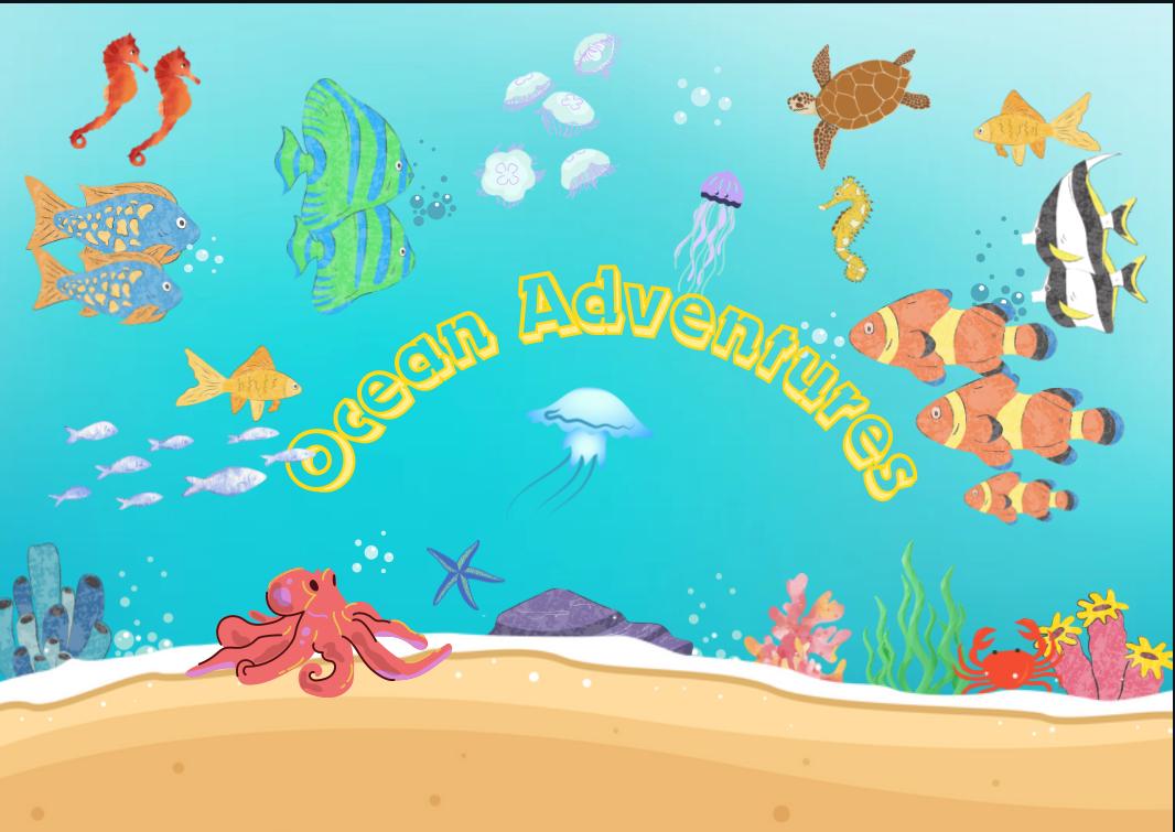 Ocean Adventure Children's Activity book