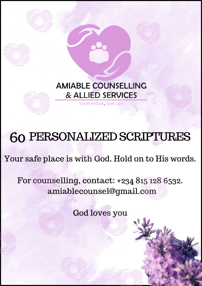60 PERSONALIZED SCRIPTURES