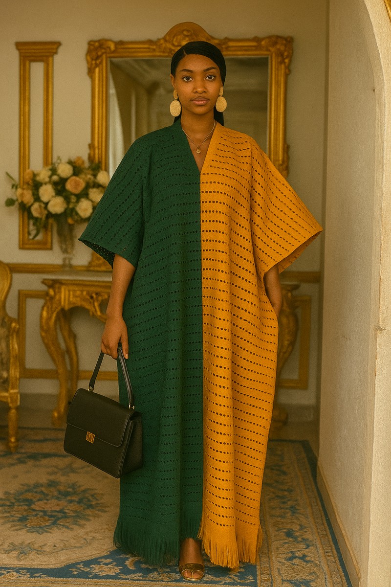 Adaeze Aso Oke kaftan