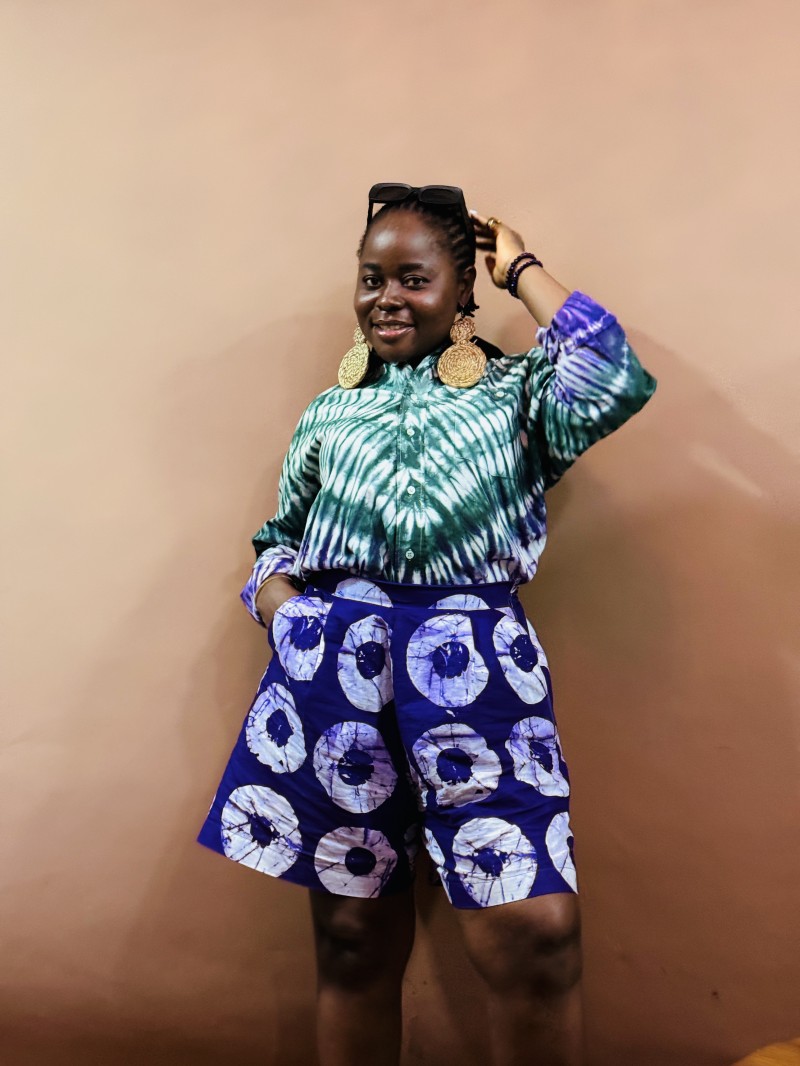 Amaka Adire set