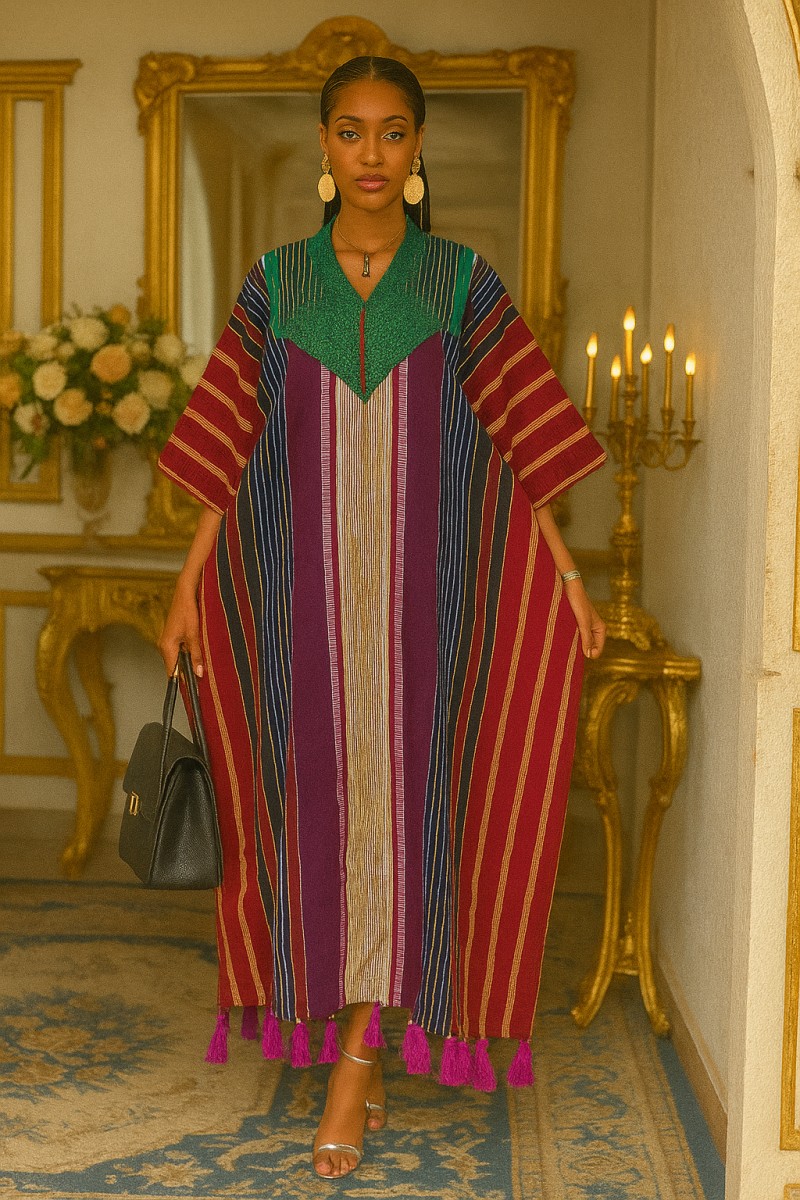 Ayana Aso Oke Kaftan