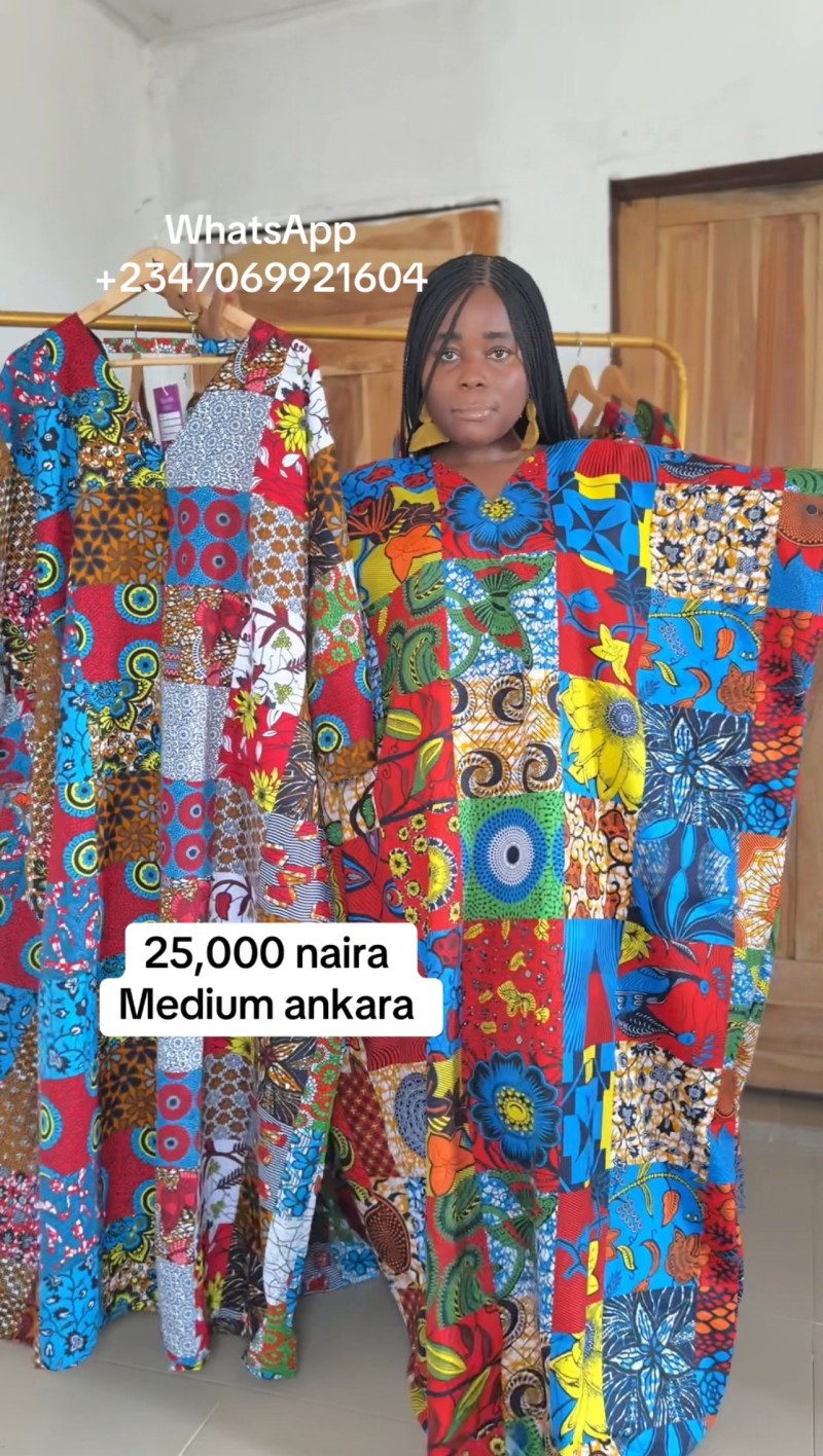 Color color patch Ankara bubu