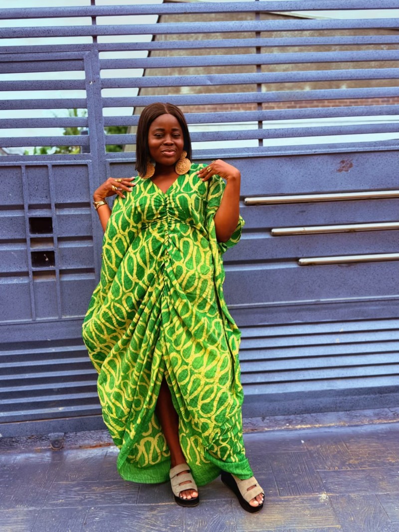 Nani Adire Kaftan